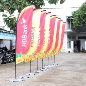Cờ Giọt Nước - Cờ Cánh Buồm - Quảng Cáo